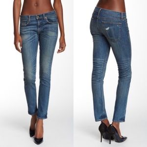 • Rag & Bone • Dre Slim Boyfriend Jeans Ada